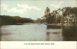 Old Oaken Bucket Pond Postcard