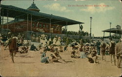 On the Beach Revere Beach, MA Postcard Postcard