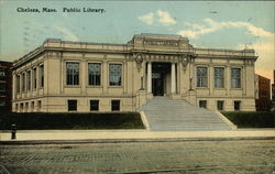 Public Library Postcard