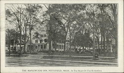 The Maplewood Inn, In the Heart of the Berkshires Pittsfield, MA Postcard Postcard