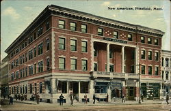 New American Pittsfield, MA Postcard Postcard