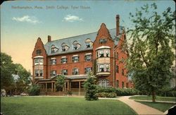 Smith College, Tyler House Northampton, MA Postcard Postcard