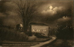 Campus Smith College Postcard