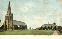 St Barnabas Memorial Church Postcard