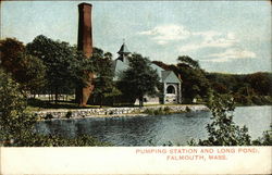 Pumping Station and Long Pond Postcard