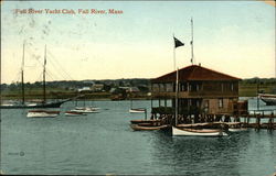 Fall River Yacht Club Postcard