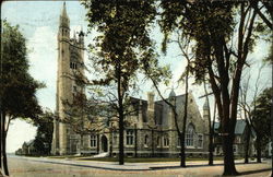 Parish House and Parsonage of Unitarian Memorial Church Fairhaven, MA Postcard Postcard