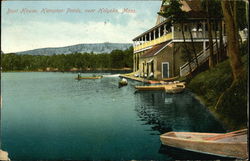 Boat House at Hampton Ponds Postcard