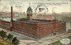 The New Ayer Mills, American Woolen Co., to Employ 3,500 Hands Postcard