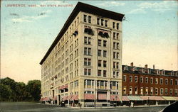 Bay State Building Lawrence, MA Postcard Postcard