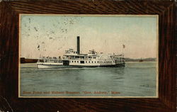 Bass Point and Nahant Steamer, Gov. Andrew, Mass Steamers Postcard Postcard