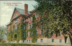 St. Vincent Orphans Home Postcard