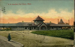 RR Station Postcard