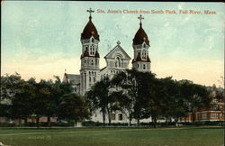 Ste Anne's Church from South Park Postcard