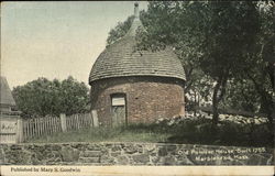 Old Powder House, Built 1755 Marblehead, MA Postcard Postcard