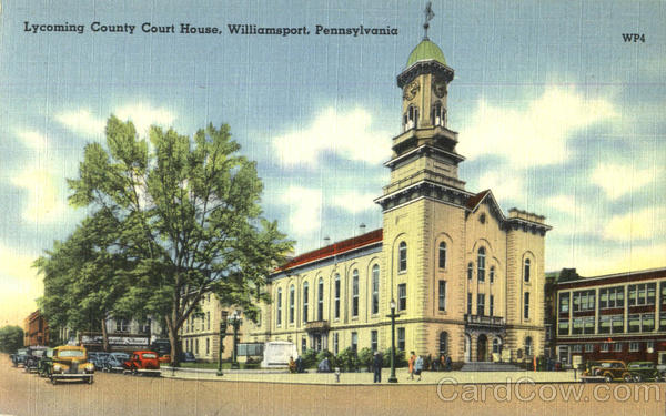 Lycoming County Court House Williamsport PA