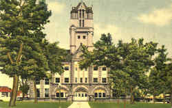 Henry County Courthouse Postcard