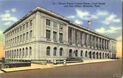 United States Custom House Court House And Post Office Postcard