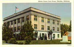 Alfalfa County Court House Postcard