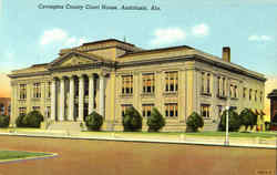 Covington County Court House Postcard