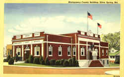 Montgomery County Building Postcard