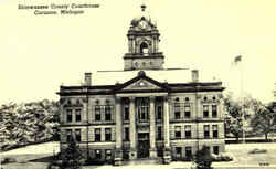 Shiawassee County Courthouse Postcard