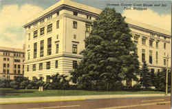 Genesee County Court House And Jail Flint, MI Postcard Postcard