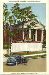 Court House Showing Carroll County's Postcard