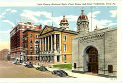 York County National Bank Pennsylvania Postcard Postcard