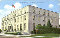 U. S. Post Office And Court House Postcard