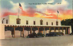 Court House Santa Fe, NM Postcard Postcard