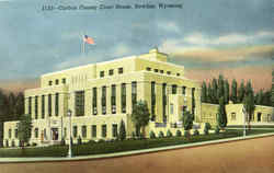 Carbon County Court House Postcard