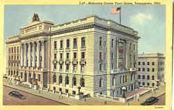 Mahoning County Court House Postcard