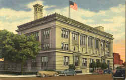 U. S. Post Office And Court House Cheyenne, WY Postcard Postcard