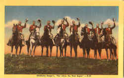 Oklahoma Ranger's Postcard