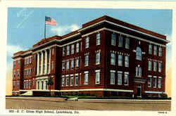 E. C. Glass High School Postcard