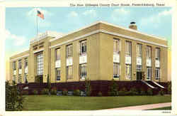 The New Gillespie County Court House Postcard