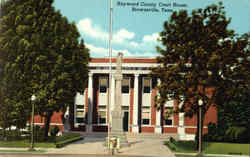 Haywood County Court House Brownsville, TN Postcard Postcard