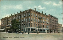 Street View of the Bancroft House Postcard