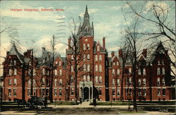 Harper Hospital Postcard