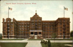 Sacred Heart Hospital Postcard