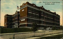 North Central High School Postcard