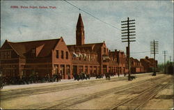 Union Depot Ogden, UT Postcard Postcard