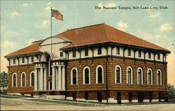 The Masonic Temple Postcard