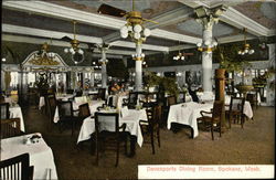 Davenports Dining Room Postcard