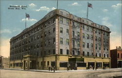 Bessmont Hotel Green Bay, WI Postcard Postcard