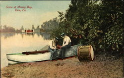 Scene at Misery Bay Postcard