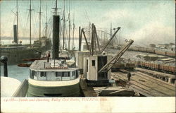 Toledo and Hawking Valley Coal Docks Postcard