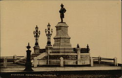 Steedman Monument Postcard