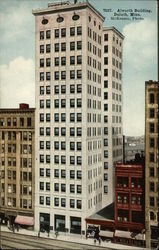 Alworth Building Duluth, MN Postcard Postcard